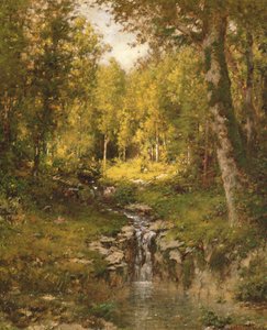 Pool i skogen, 1880