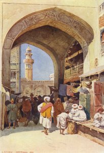 En port i basaren, Lahore