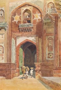 Agra Fort - Inside the Delhi Gate, c1880 1905.