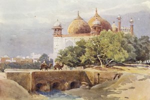 Jama Masjid, Agra av Alexander Henry Hallam Murray