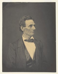 Abraham Lincoln, Springfield, Illinois av Alexander Hesler