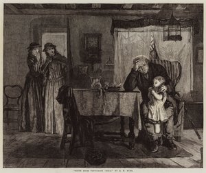 Scen ur Tennysons "Dora". av Alexander Hohenlohe Burr