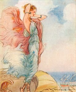 Helen av Troja, dotter till Zeus och Leda, 1937