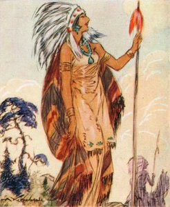 Pocahontas, indianchefens dotter som räddade John Smith, 1937