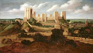 Pontefract Castle, ca 1620-40