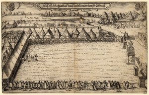 Armborstbågskyttarna i München, 1599 av Alexander Mair