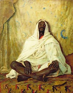 Sittande arab