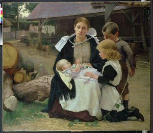 The New Baby, ca 1886-88