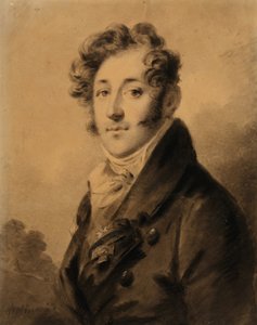 Porträtt av Konstantin Yakovlevich Bulgakov 1782-1835, 1800-talet