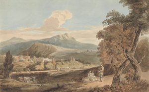 Klassiskt landskap av Alexander Monro
