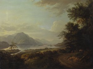 Loch Awe, Argyllshire, ca. 1785. av Alexander Nasmyth