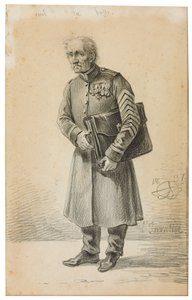 En veteran från den kejserliga ryska armén, 1837