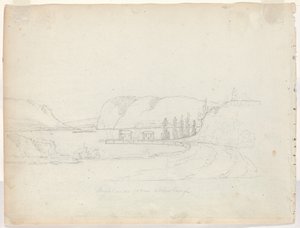 Höglandet från Newburgh [verso] av Alexander Robertson