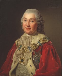 Carl Fredrik Scheffer (1715-1786), greve och statsråd, 1775 av Alexander Roslin