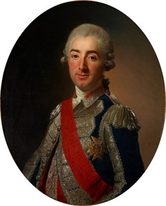 Cosme de Beaupoil, Markis de St Aulaire (1741-1822) av Alexander Roslin