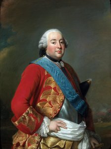 Porträtt av Louis Philippe I (1725-1785), hertig av Orleans dit Le Gros - Målning av Alexander (Alexandre) Roslin (1718-1793), ca 1770 - Olja på duk - Nationalmuseum Stockholm av Alexander Roslin