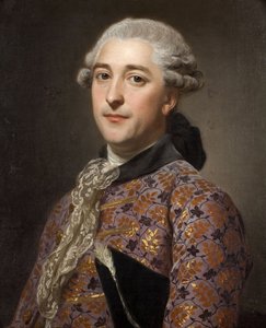 Porträtt av prins Vladimir Borisovich Golitsyn 1731-1799, 1762 av Alexander Roslin
