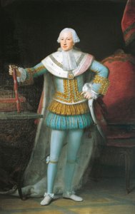 Porträtt av Victor Amadeus III av Sardinien (Turin). av Alexander Roslin