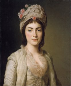 Porträtt av Zoie Ghica, prinsessan av Moldavien, 1777