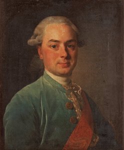 Porträtt av The Gant Ivan Ivanovich Shunlov 18-19, 18 av Alexander Roslin