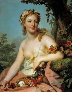 Operans flora Målning av Alexandre Roslin (1718-1793) 1700-talets sön. 0,72x0,91 m Bordeaux, Musee des Beaux Arts