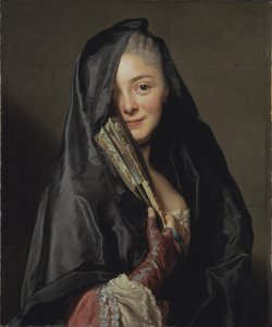 Damen med slöjan