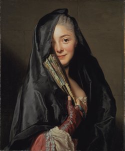 The Lady with the Veil the Artists Wife, 1768