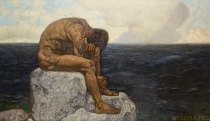 Odysseus längtar hem, före 1924.