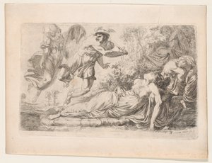 Perseus och den sovande medusan
