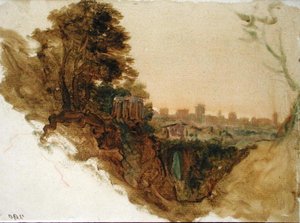 Tivoli (akvarell på papper)