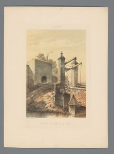 Bosch gate i Maastricht Porte de Bois-le-duc (titel på objekt) Monuments de Maastricht (serietitel)