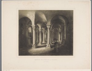 Krypten av Rolduc klosterkyrka Crypt de l