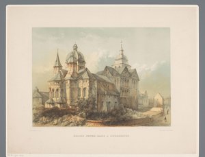 Onze Lieve Vrouwe Munsterkerk te Roermond Vår frus kyrka i Roermonde (titel på objektet) Forntida arkitekturmonument från det elfte århundradet till det trettonde århundradet i Limburgs (serietitel)