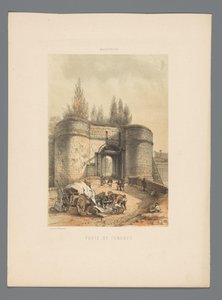 Tongerse gate i Maastricht Porte de Tongres (titel på objekt) Monuments de Maastricht (serietitel)