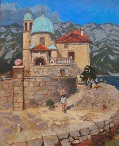 Montenegro Island Church av Alexander Shandor