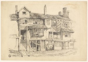 Bridge St. Chester av Alexander Stuart Boyd