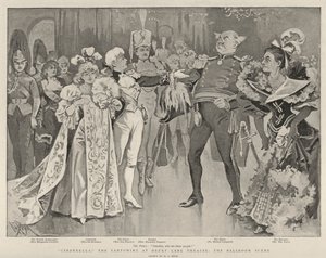 Askungen, Pantomimen på Drury Lane Theatre, Ballroom Scene