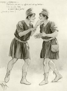 Dromio från Efesos (gravyr) av Alexander Stuart Boyd