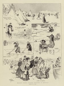 Semesteranteckningar, skisser från havet i Norfolk