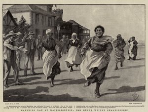 Mafeking Day i Matjesfontein, mästerskapet i tungvikt