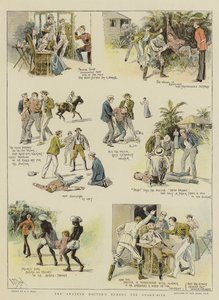 Amatörläkarens botemedel mot ormbett (chromolitho)