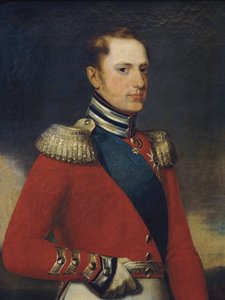 Porträtt av kejsar Nicholas I, 1829