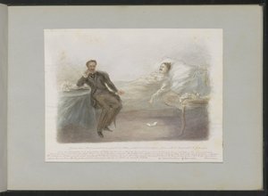 Gustave Doré på sin dödsbädd av Alexander Ver Huell