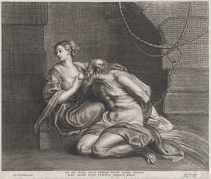 Cimon och Pero, ca. 1650-90., ca. 1650-90. av Alexander Voet