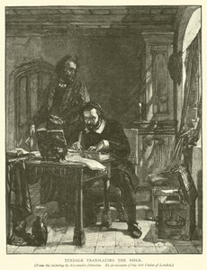 Tyndale översätter Bibeln av Alexander after Johnston