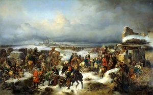 Intagandet av den preussiska fästningen Kolberg den 16 december 1761