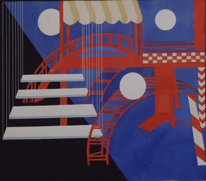 Scenografirevy för Edition Décors de Théatre, 1927 av Alexandra Alexandrowna Exter