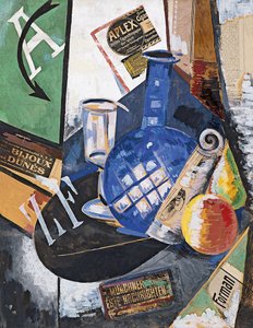 Stilleben, 1913 av Alexandra Alexandrowna Exter