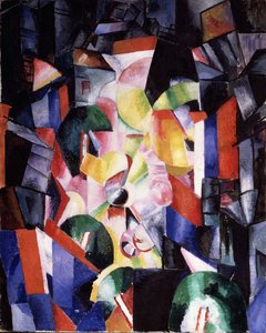 Staden om natten, 1915