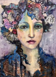 Kvinnan i textilkonst av Alexandra Higgins